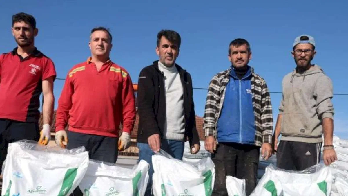 Çiftçilere yüzde 50 hibeli gübre dağıtımı başladı