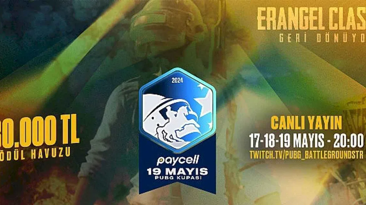 Paycell 19 Mayıs PUBG Kupası Başlıyor