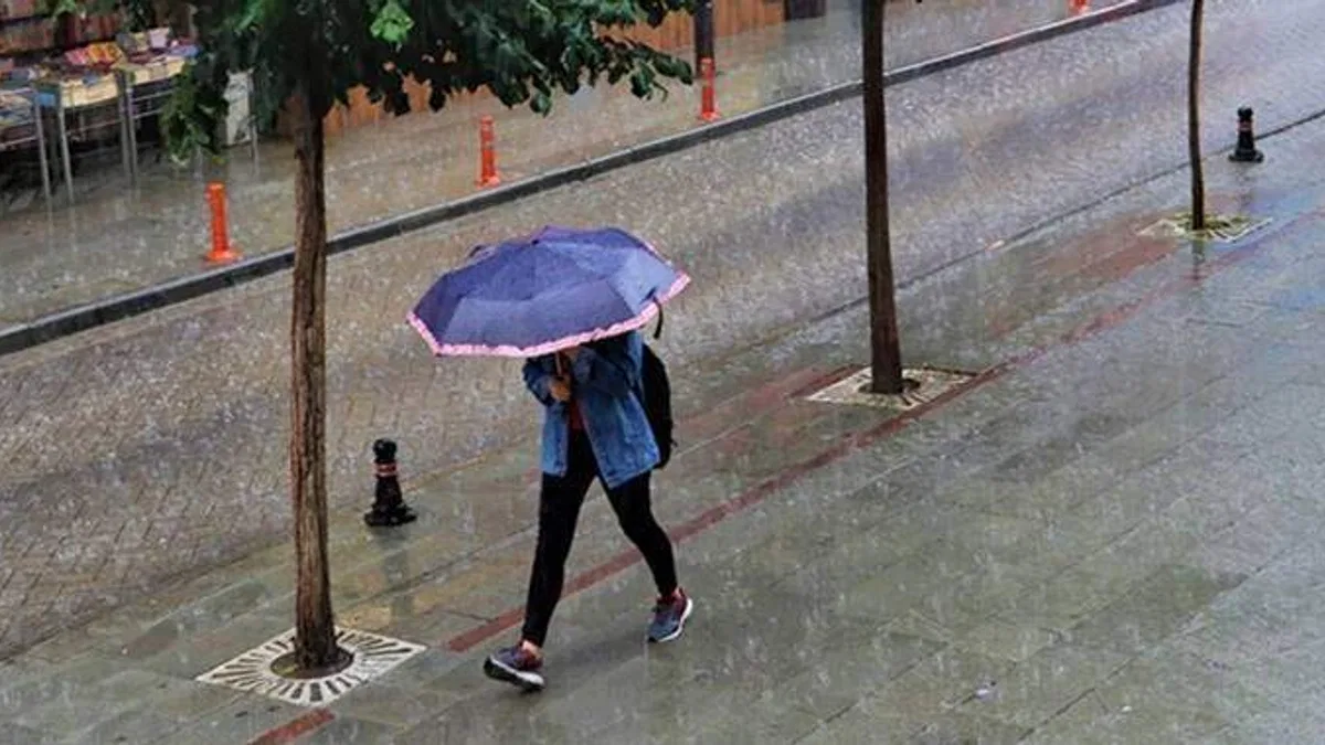 Meteorolojiden 9 il için gök gürültülü sağanak uyarısı