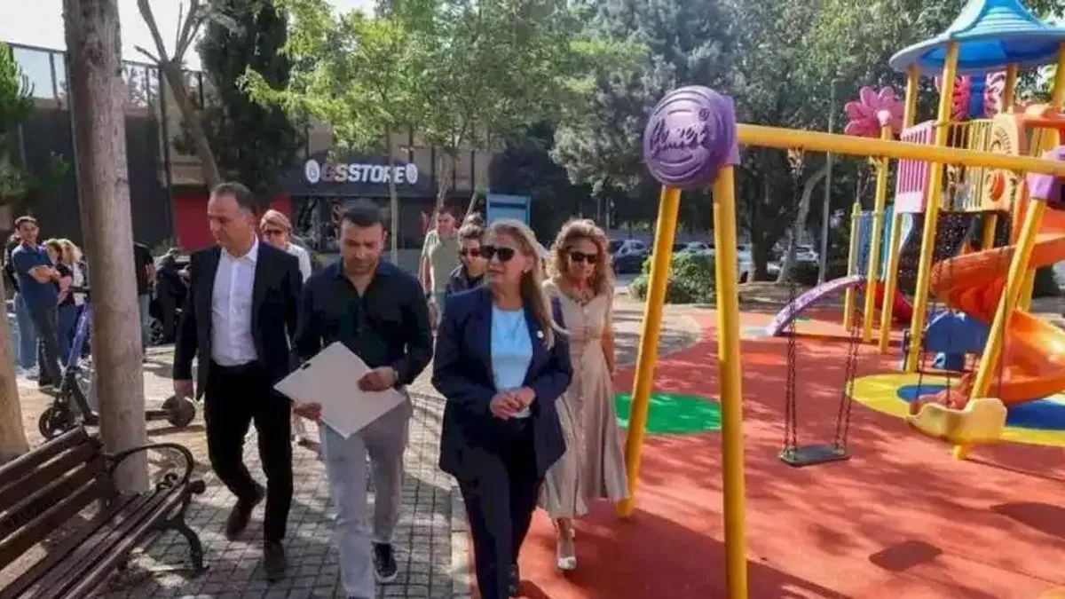 İstanbul Bakırköy’ün parkları yenilendi