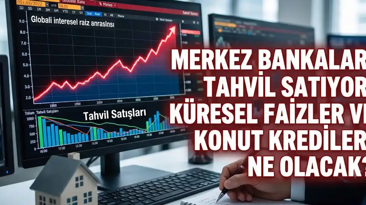 Merkez Bankaları Tahvil Satıyor: Küresel Faizler ve Konut Kredileri Ne Olacak?
