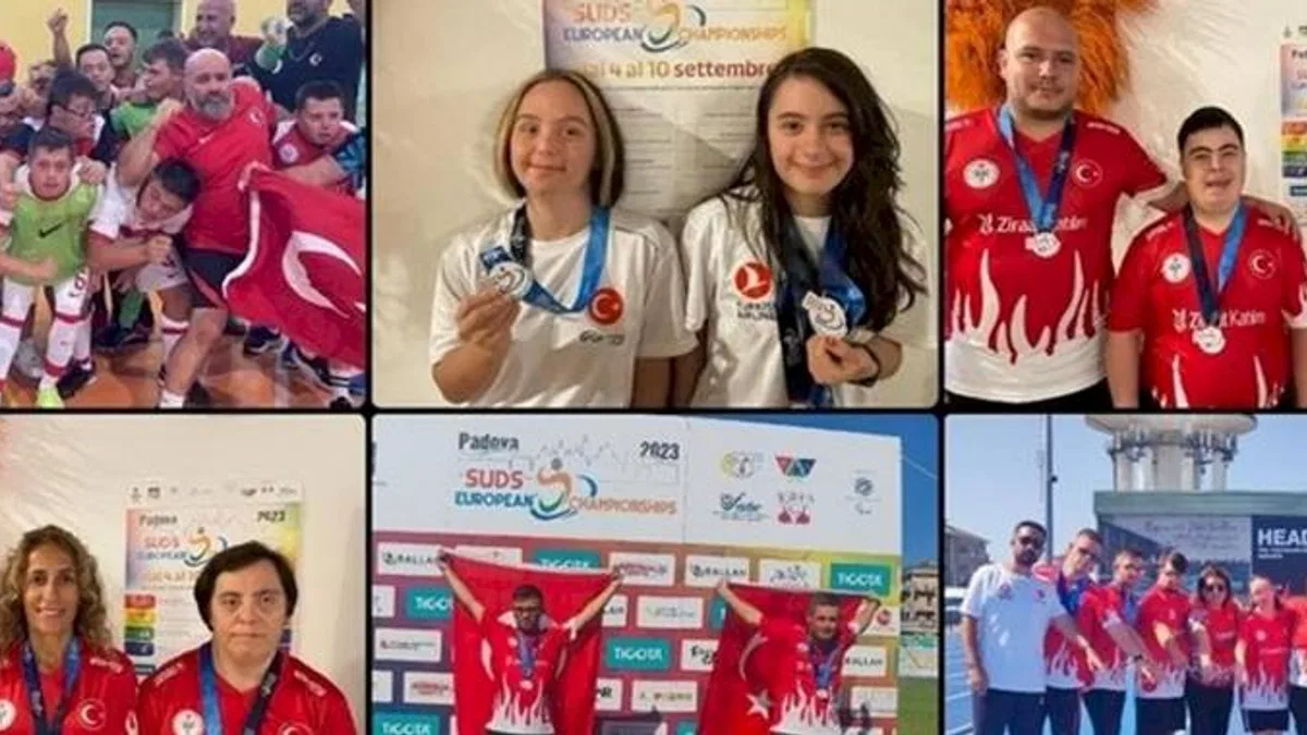 Özel milli sporculardan Avrupa Şampiyonası'nda 26'sı altın 59 madalya!