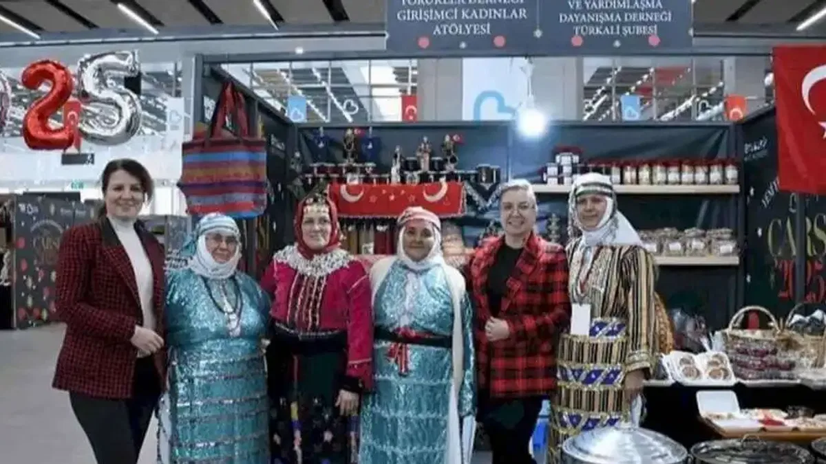 Balıkesirli kadınların el emeği ÇARŞI 2025’te hayat buldu