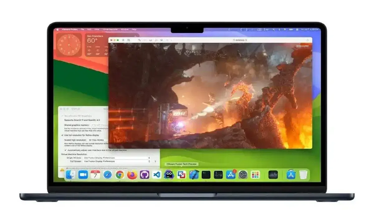VMware, Apple Silicon Mac’lerde Windows 11 İçin 3B Hızlandırma Sağlıyor