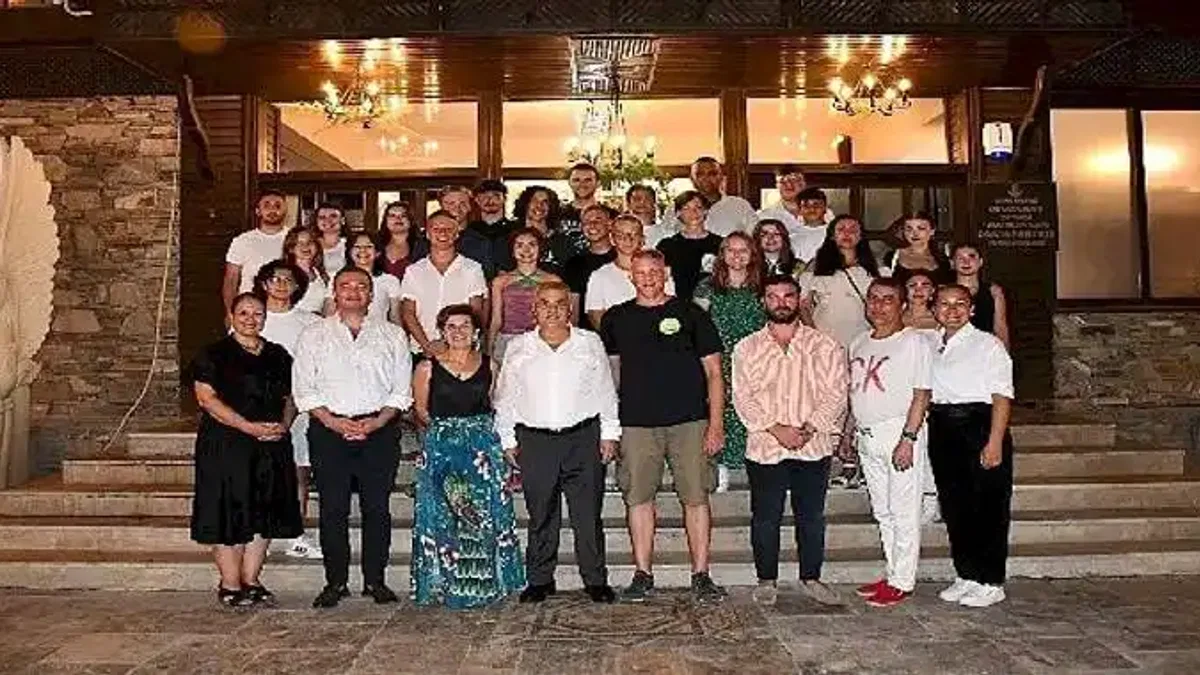 Alman heyete veda yemeği