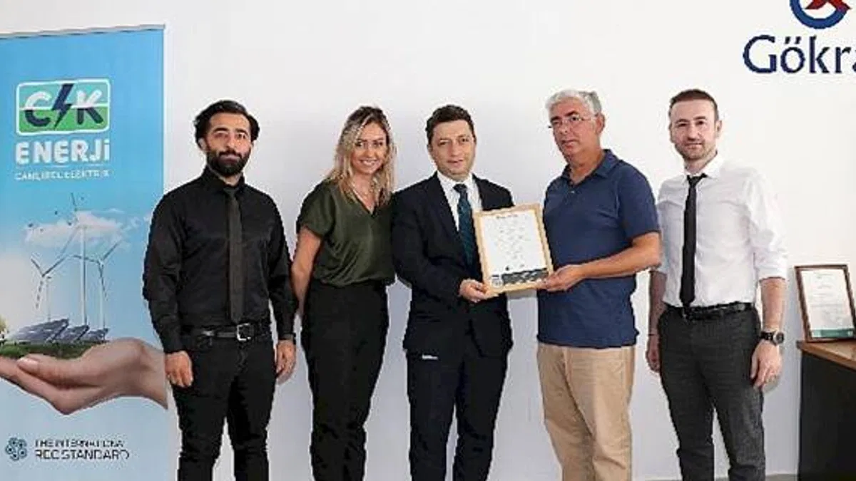 CK Enerji Çamlıbel Elektrik bb - GökRail Sivas Demiryolu Vagon Fabrikası'nın Enerjisi CK Enerji Çamlıbel Elektrik ile Yeşillendi