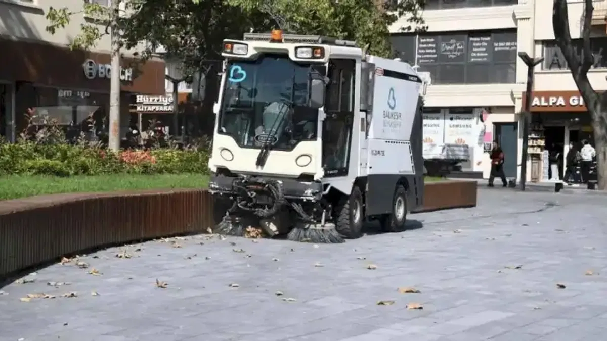 Balıkesir’de temiz şehir için 7/24 hizmet