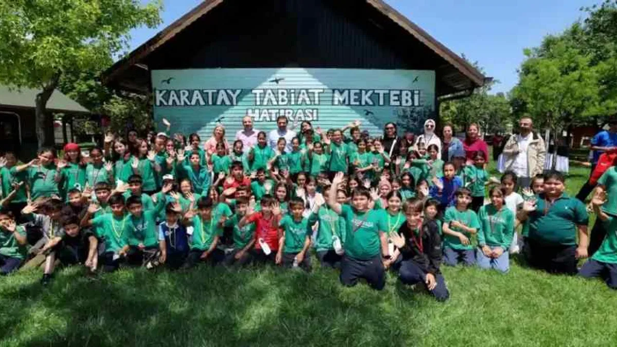 9 bin öğrenci Karatay’da doğayı keşfederek mezun oldu