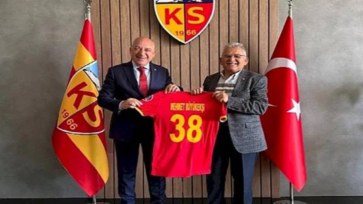 TFF Başkanı Büyükekşi Akademi Ziyaretlerine Yukatel Kayserispor ile Devam Etti