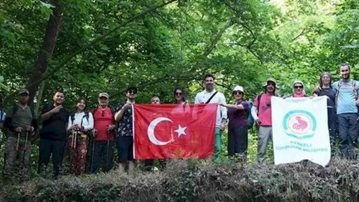 Denizlililer doğada nefes aldı