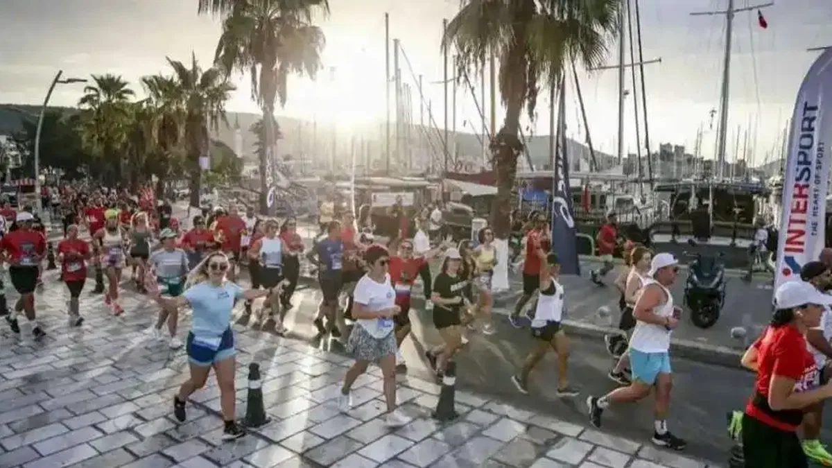 Bodrum Yarı Maratonu koşuldu