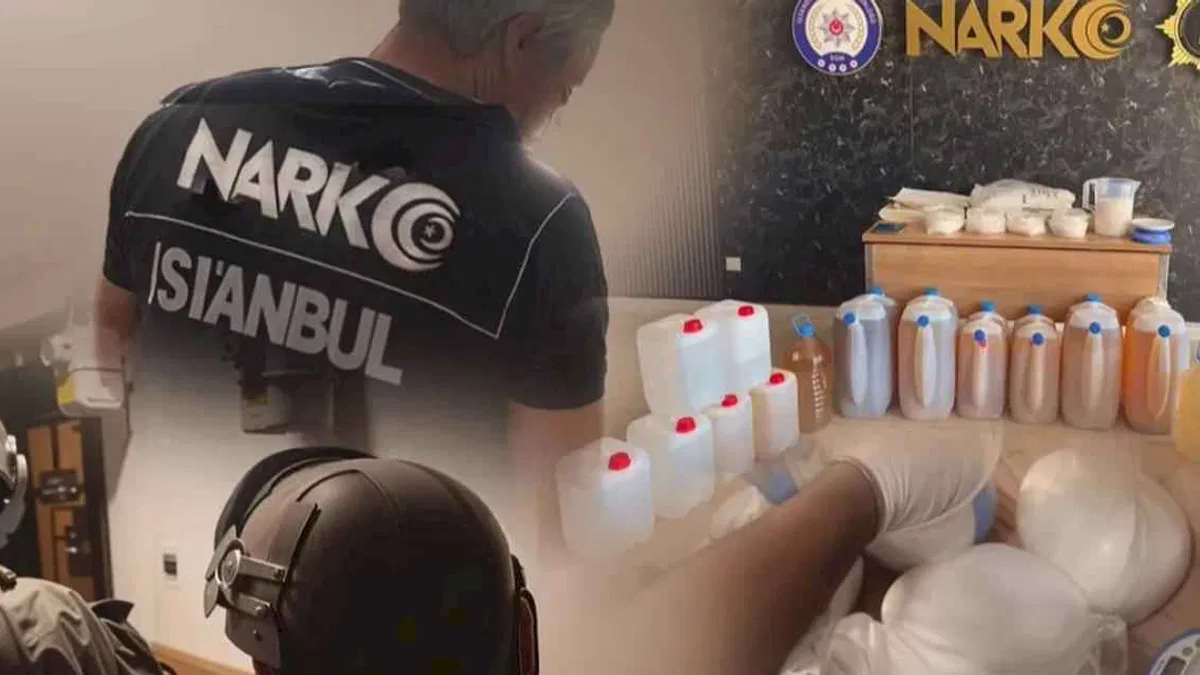 Esenyurt’ta büyük uyuşturucu operasyonu