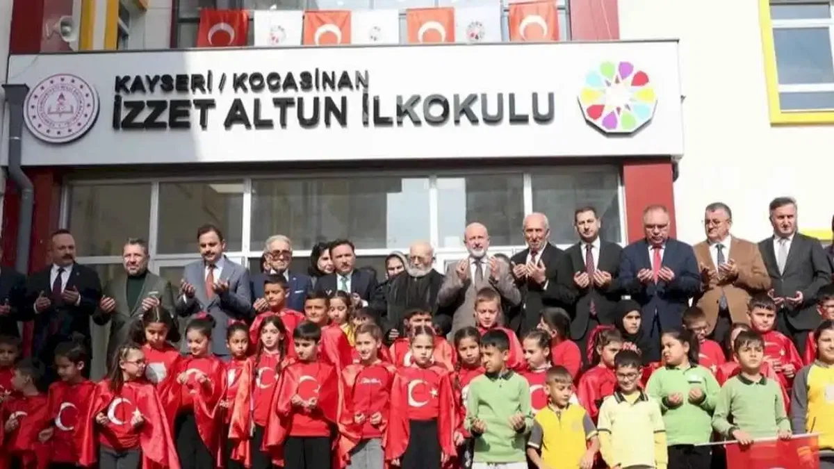 Kayseri Kocasinan'da eğitime yeni bir halka