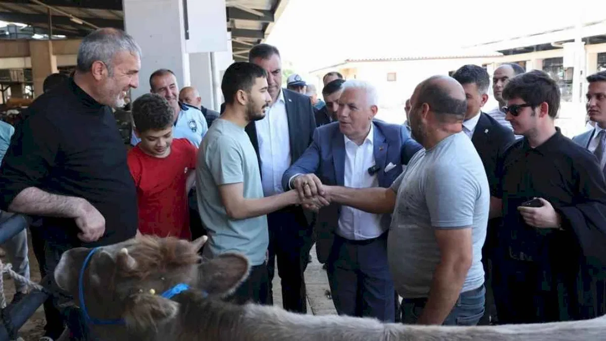 Bursa'da Başkan Bozbey pazarlığa aracılık etti!
