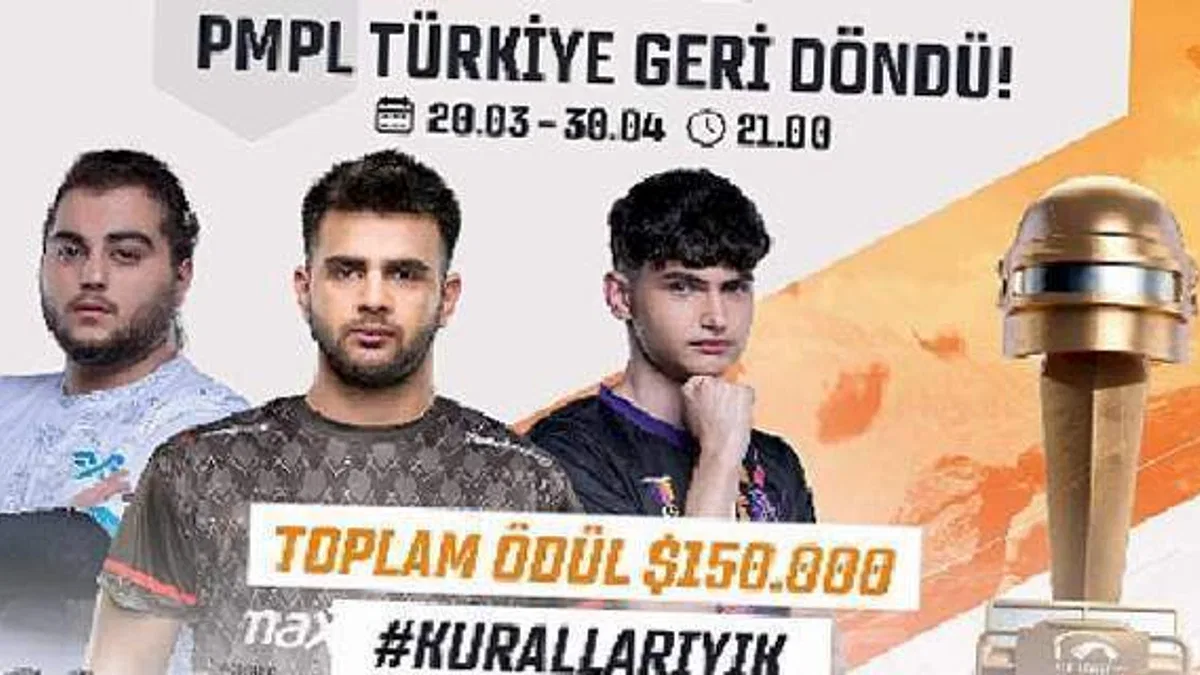 2.8 milyon TL ödüllü 2023 PMPL Türkiye Bahar Sezonu başlıyor
