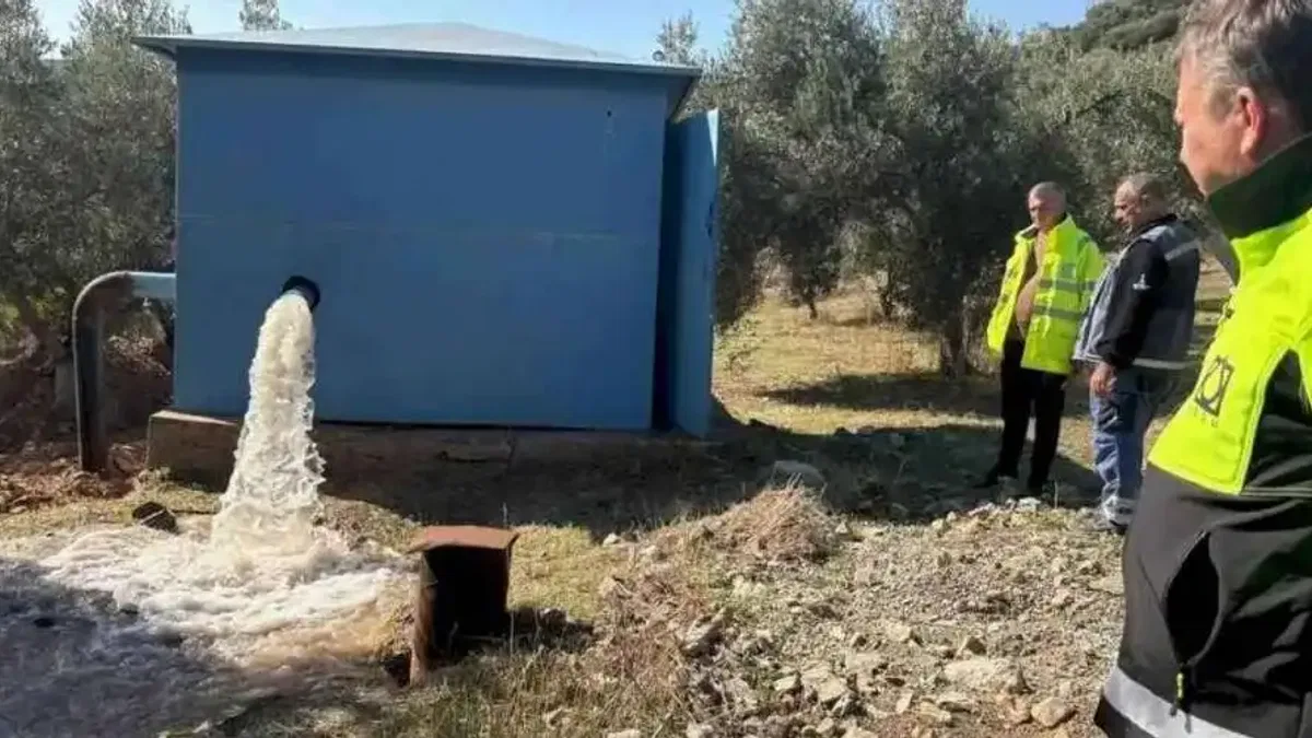 İzmir Efes Selçuk içme suyuna kavuştu