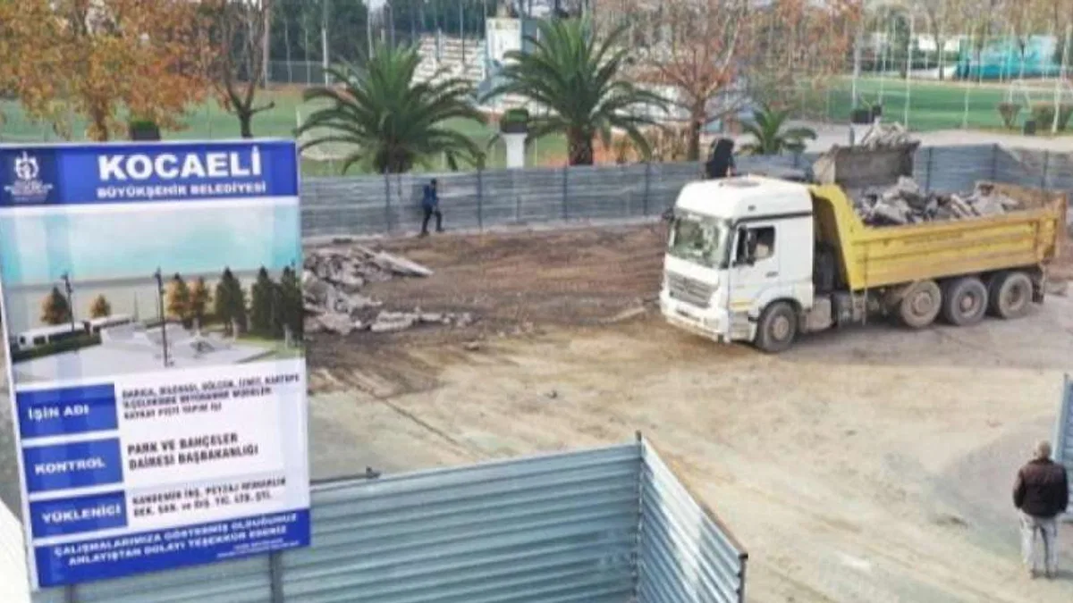Kocaeli Büyükşehir'den bir skate park da Doğu Kışlaya