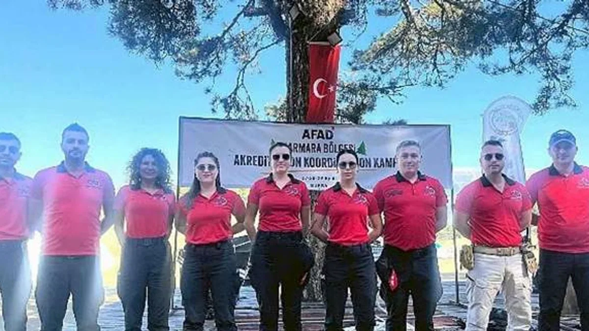 Çorlu 59 AKE, AFAD Eğitim Kampına Katıldı