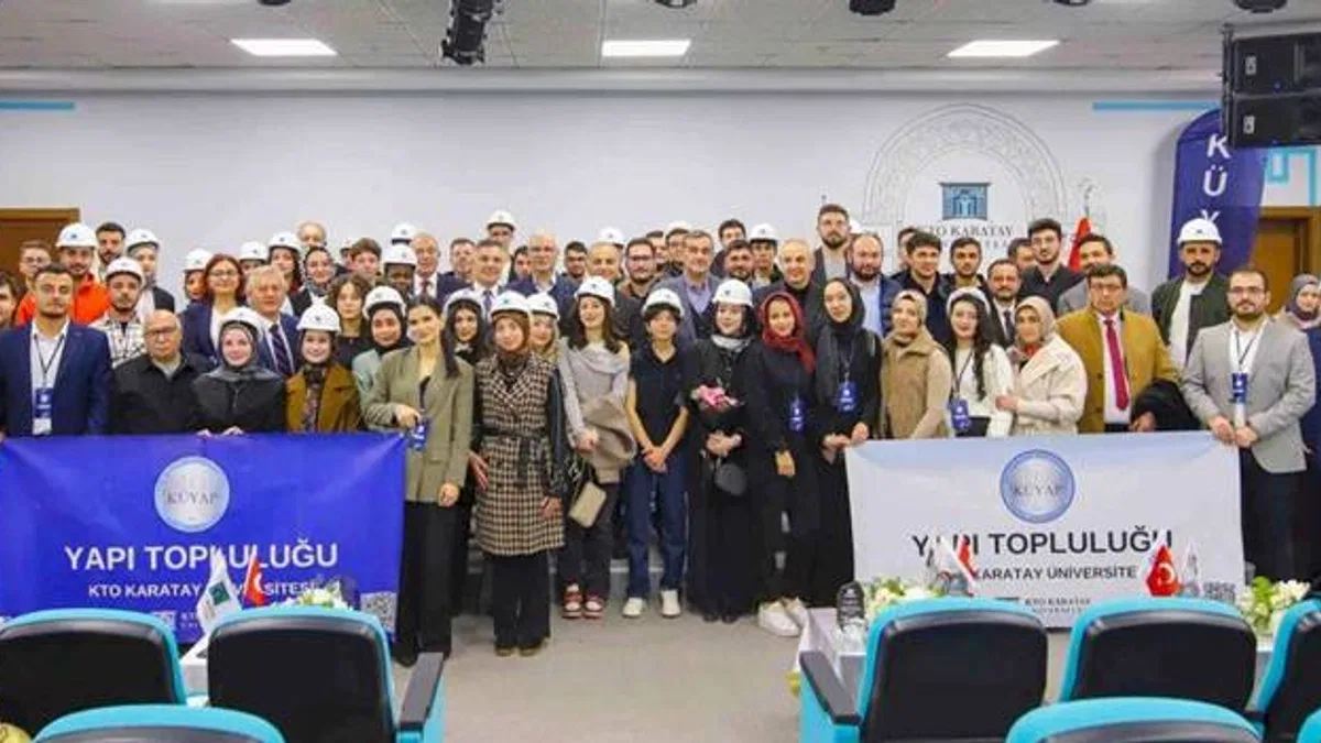 Konya’da öğrenciler mesleğe ilk adımı attı