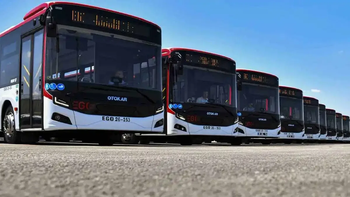 Ankara’da toplu taşımaya 20 yeni otobüs