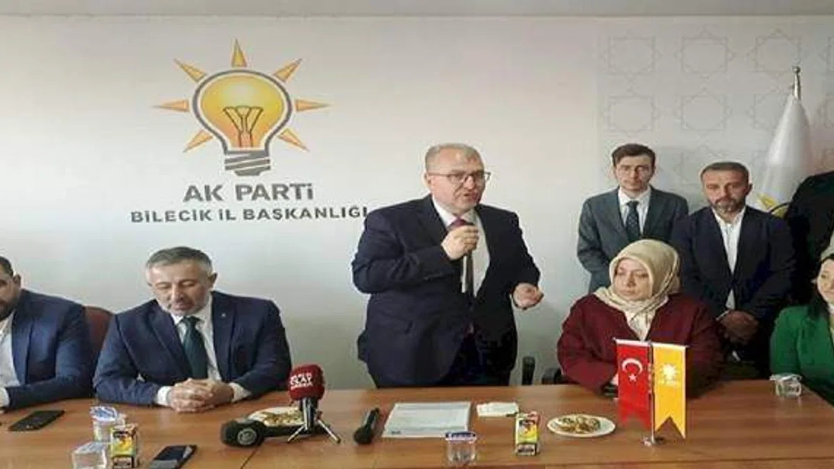 Bakan Yardımcısı Halil Eldemir Bilecik'ten vekilliğe talip oldu