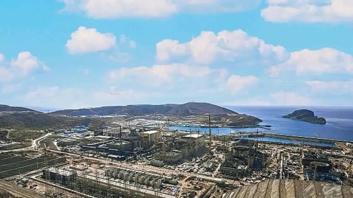 Akkuyu NGS sahasında, santralın ortak tuzdan arındırma kompleksi işletmeye alındı