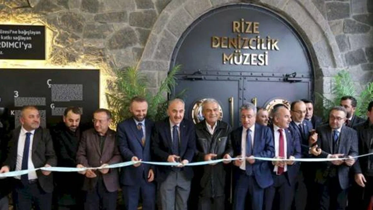 Rize'de Denizcilik Müzesi açıldı