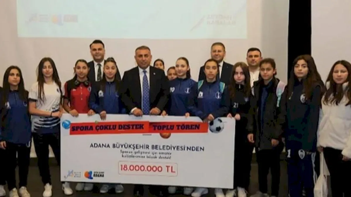 Adana Büyükşehir Belediyesi’nden amatör spor kulüplerine destek