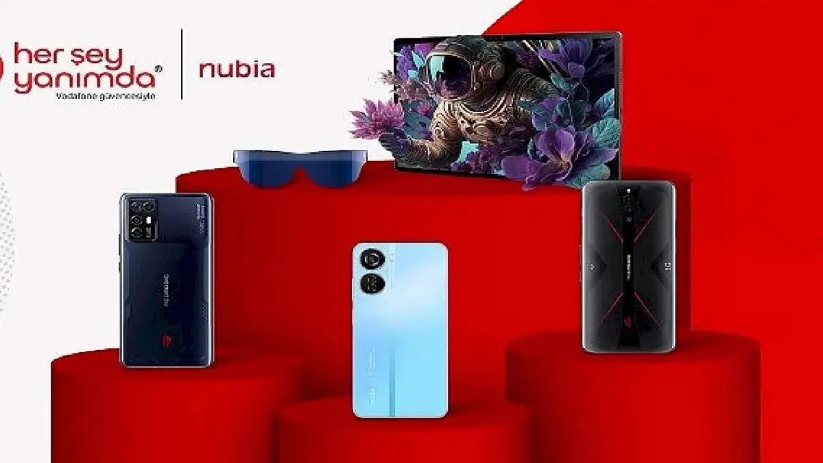 ZTE Nubia Marka Ürünler, Türkiye'de İlk Kez ve Sadece Vodafone Her Şey Yanımda'da
