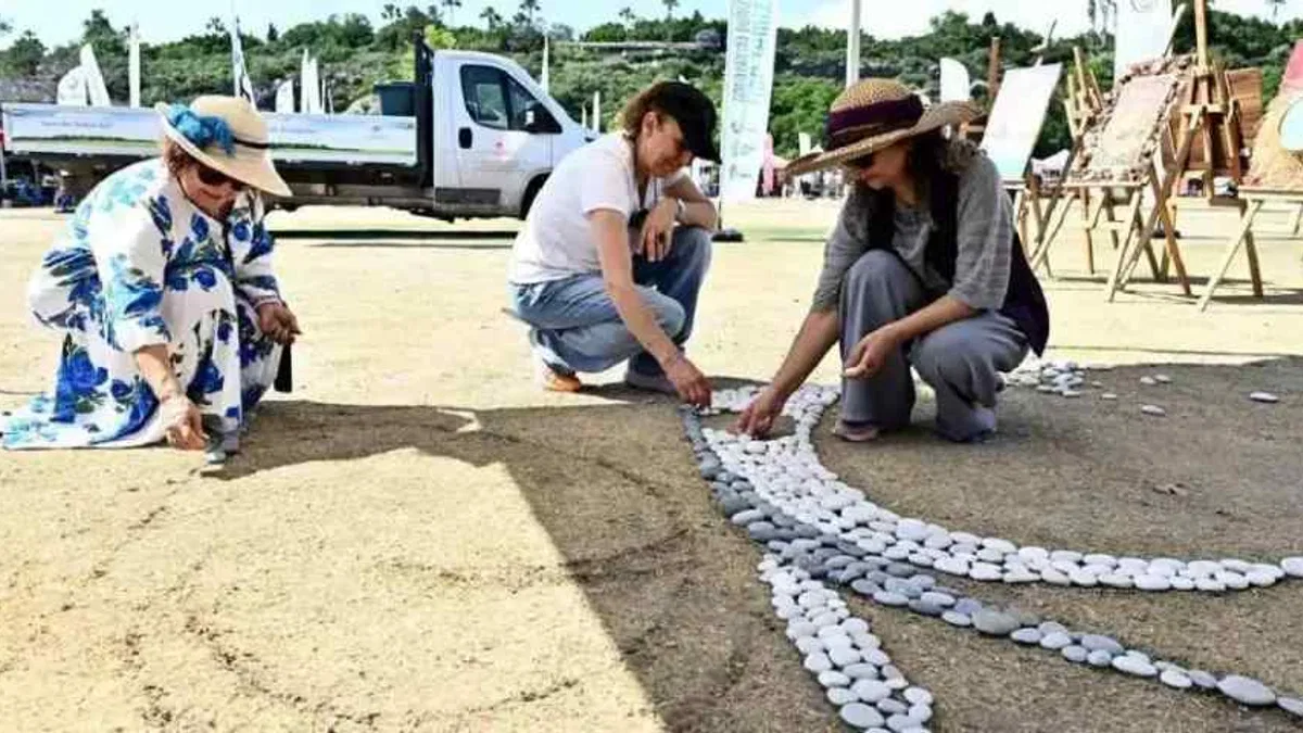 Sanat ve çevre Antalya Muratpaşa'da buluştu