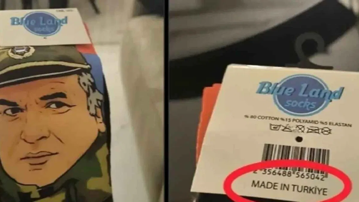 Bakanlık'tan 'Made in Türkiye' etiketli çorap için suç duyurusu!