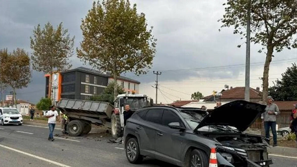 Düzce Zonguldak yolunda kaza: 6 yaralı