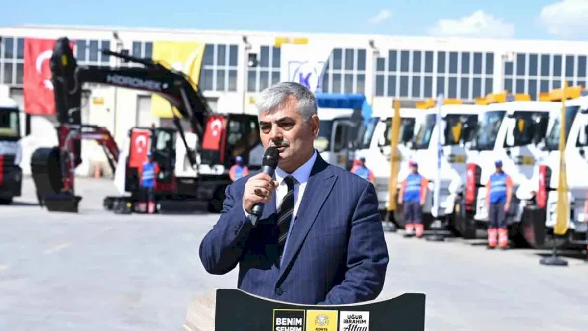 Konya KOSKİ’ye 100 milyon TL'lik 24 yeni araç