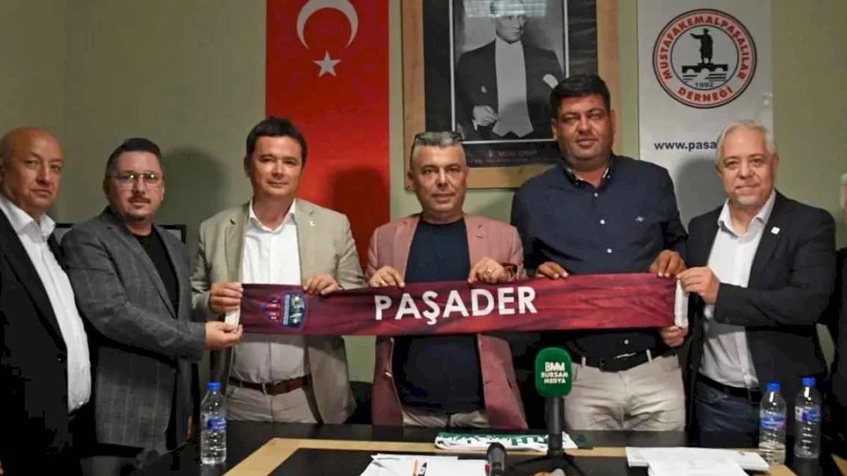 Başkan Aydın'dan Mustafakemalpaşalılar Derneği'ne ziyaret
