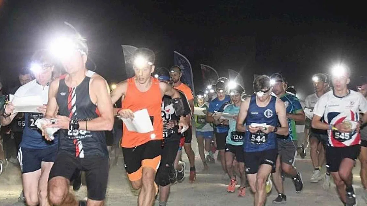 10. Uluslararası Kemer Oryantiring Festivali'nin gece etabı koşuldu