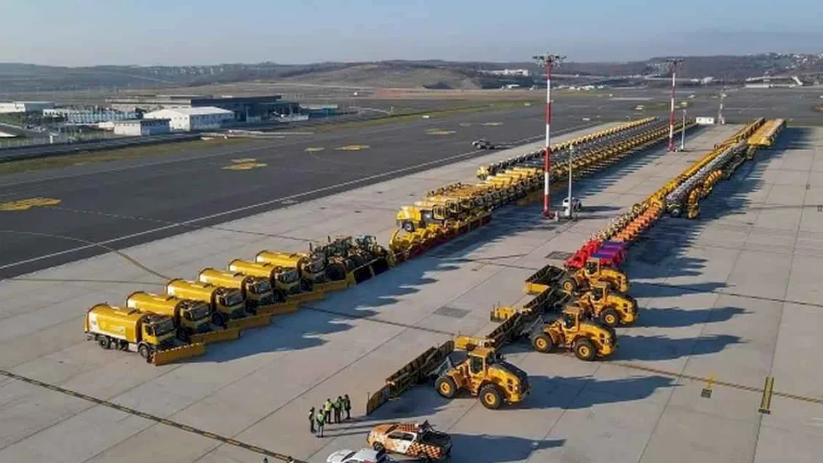 İGA İstanbul Havalimanı Kışa Hazır