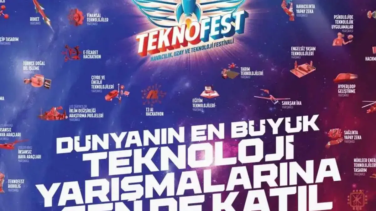 TEKNOFEST 2025 için son başvuru 20 Şubat