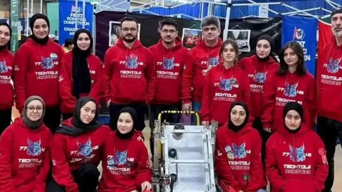 Türk robot takımına ABD ödülü
