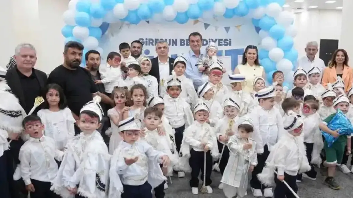 Giresun'da sünnet şöleni coşkuyla gerçekleşti