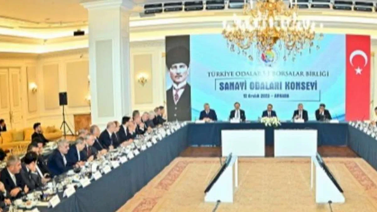 TOBB Sanayi Odaları Konseyi toplandı