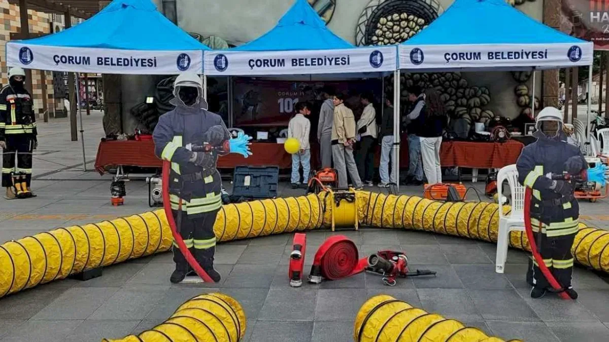 Çorum İtfaiyesi bir asrı geride bıraktı