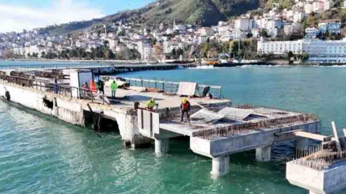 Ordu'da Altınordu rıhtımı yeniden canlanıyor