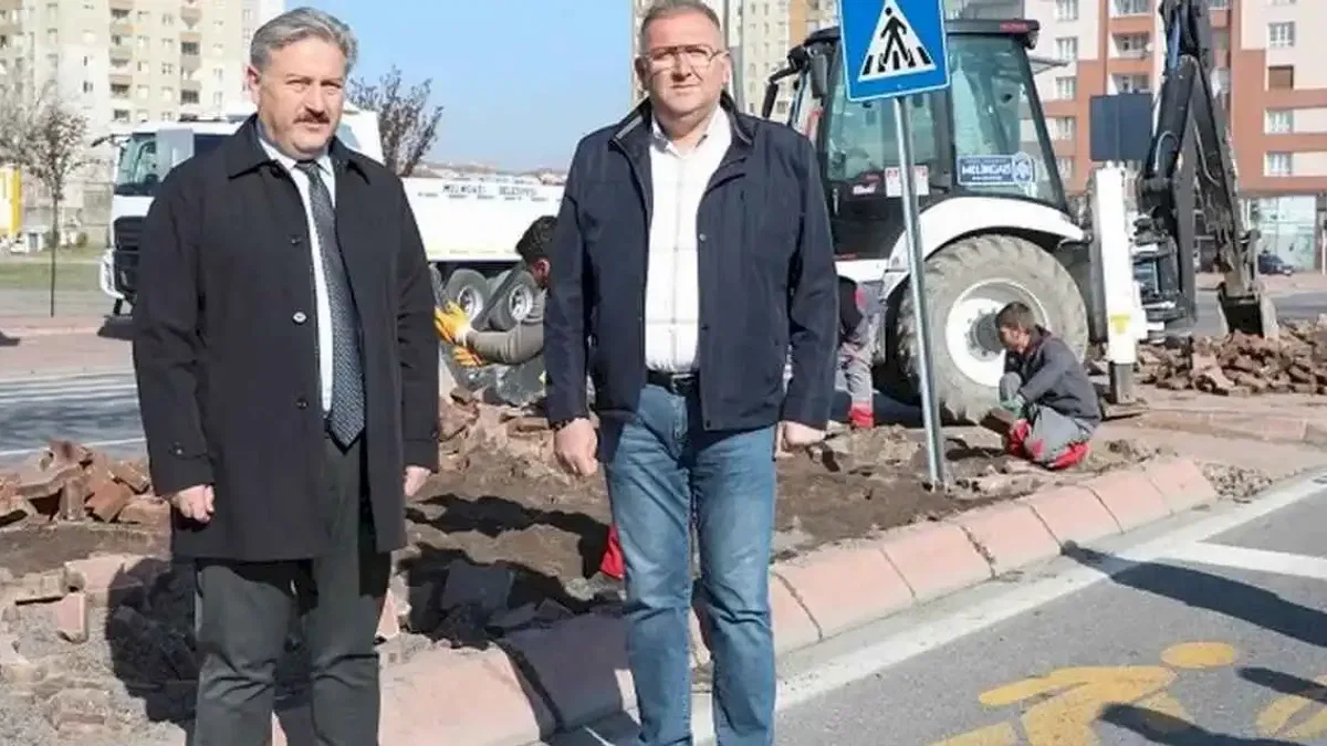 Kayseri Melikgazi Belediyesi'nden estetik hareketler