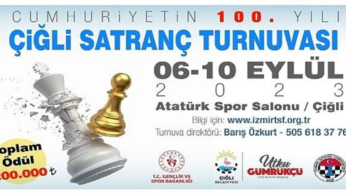 Satranç Ustaları Kozlarını Çiğli'de Paylaşacak