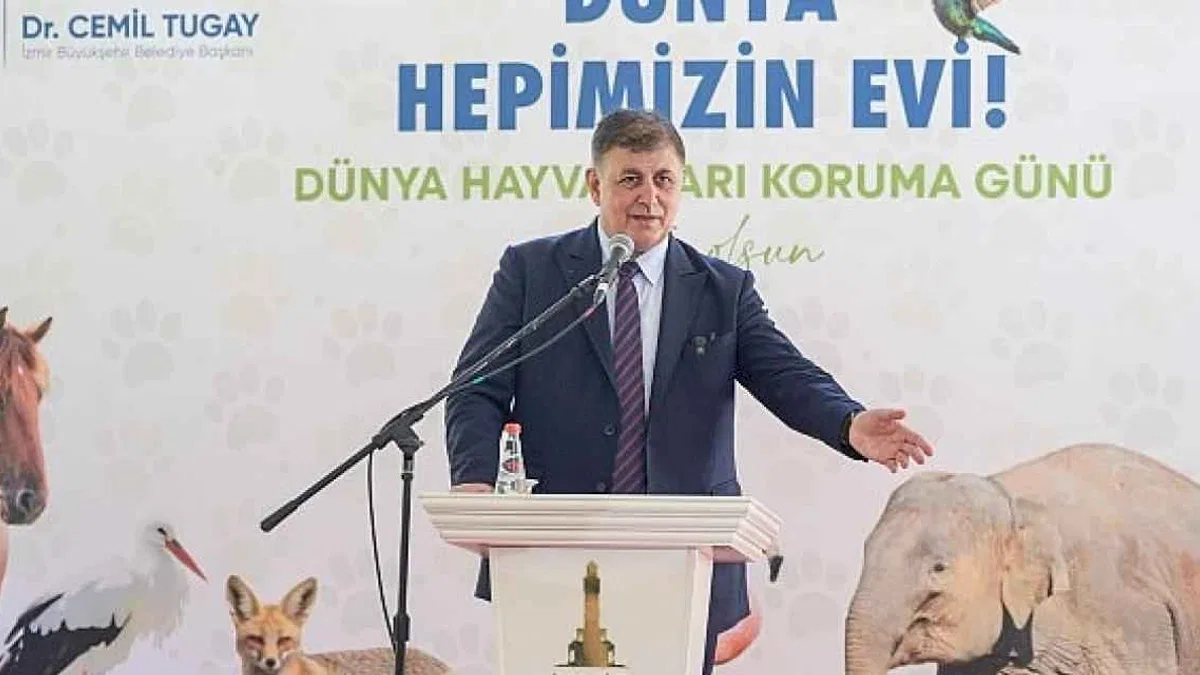 Dünya Hayvanları Koruma Günü'nde Başkan Tugay'dan çağrı "Asla mücadeleden vazgeçmeyelim"