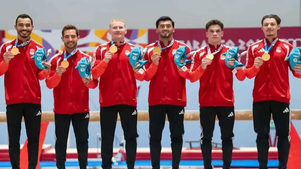 Altın madalyalı sporcudan Başkan Tugay'a ziyaret