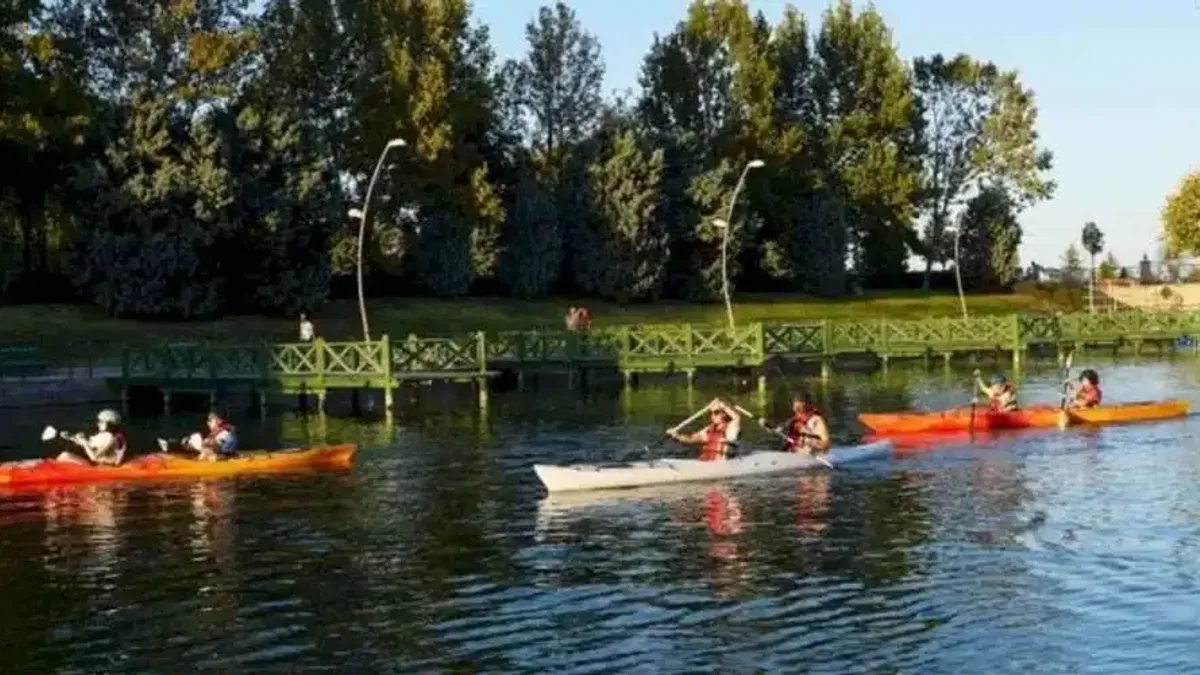 Denizi olmayan şehirde su sporları heyecanı