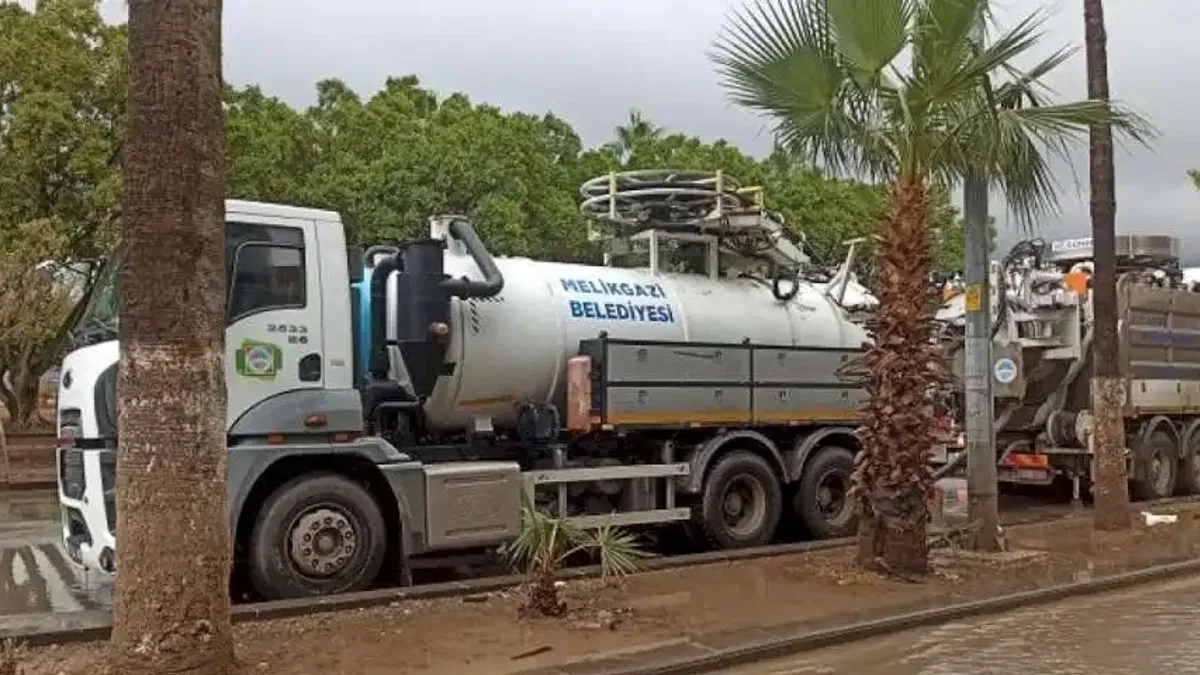 Kayseri Melikgazi'den İskenderun'a büyük destek