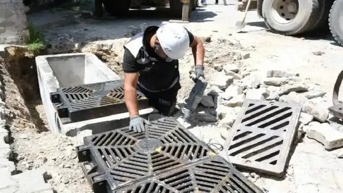 Eskişehir’de yağmur suyu altyapısına güçlendirme