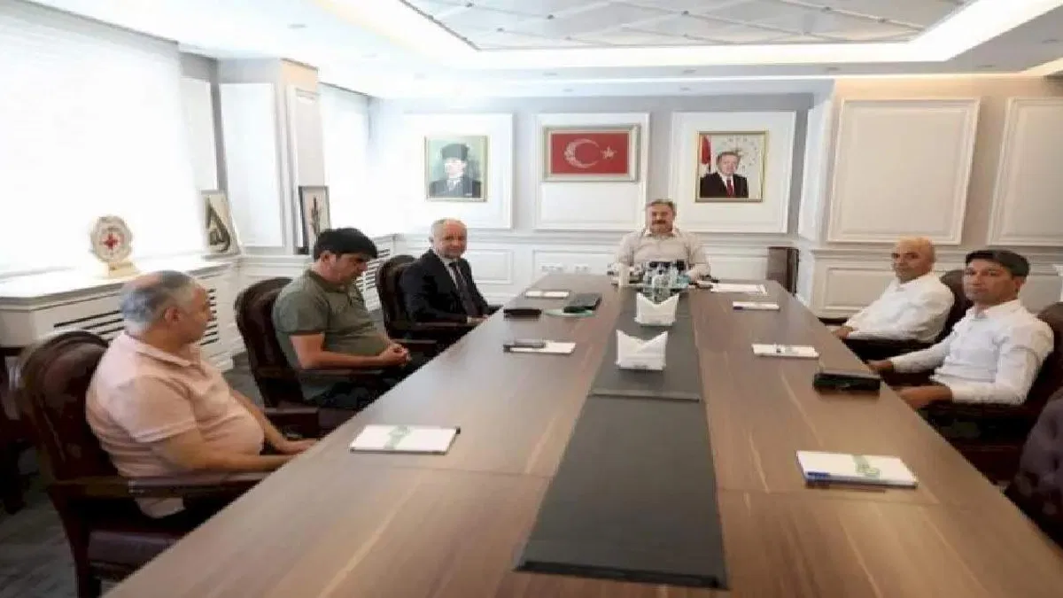 Kayseri Melikgazi'de kadastro toplantısı